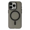 Newface Apple iPhone 15 Pro Kılıf Lodos Magneticsafe Mat Kapak - Siyah