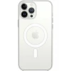 Newface Apple iPhone 15 Pro Kılıf Magneticsafe Şeffaf Silikon - Şeffaf