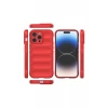 Newface Apple iPhone 15 Pro Kılıf Optimum Silikon - Kırmızı