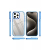 Newface Apple iPhone 15 Pro Kılıf Power Silikon - Mavi
