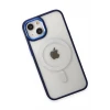 Newface Apple iPhone 15 Pro Kılıf Room Magneticsafe Silikon - Lacivert
