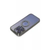 Newface Apple iPhone 15 Pro Kılıf Slot Silikon - Titan Gri