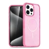 Newface Apple iPhone 15 Pro Kılıf Star Magsafe Kapak - Pembe