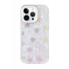Newface Apple iPhone 15 Pro Lumi Desenli Kapak - Beyaz