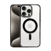 Newface Apple iPhone 15 Pro Max Kılıf Erozi Magsafe Kapak - Siyah