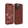 Newface Apple iPhone 15 Pro Max Kılıf First Silikon - Bordo