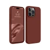 Newface Apple iPhone 15 Pro Max Kılıf First Silikon - Bordo