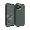 Newface Apple iPhone 15 Pro Max Kılıf First Silikon - Koyu Yeşil