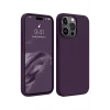 Newface Apple iPhone 15 Pro Max Kılıf First Silikon - Mürdüm