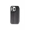 Newface Apple iPhone 15 Pro Max Kılıf Flip Cover - Siyah