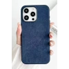 Newface Apple iPhone 15 Pro Max Kılıf Karen Magsafe Kapak - Lacivert