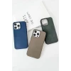 Newface Apple iPhone 15 Pro Max Kılıf Karen Magsafe Kapak - Lacivert