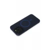 Newface Apple iPhone 15 Pro Max Kılıf Lodos Magneticsafe Mat Kapak - Mavi