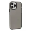 Newface Apple iPhone 15 Pro Max Kılıf Modos Metal Kapak - Siyah