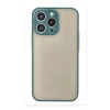Newface Apple iPhone 15 Pro Max Kılıf Montreal Silikon Kapak - Yeşil