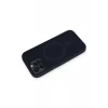 Newface Apple iPhone 15 Pro Max Kılıf Oslo Magsafe Kapak - Lacivert