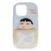 Newface Apple iPhone 15 Pro Max Kılıf Poky Karakter Silikon Kapak - Desen 3