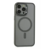 Newface Apple iPhone 15 Pro Max Kılıf Room Magneticsafe Silikon - Gri