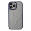 Newface Apple iPhone 15 Pro Max Kılıf Room Magneticsafe Silikon - Sierra Blue
