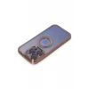 Newface Apple iPhone 15 Pro Max Kılıf Slot Silikon - Rose Gold