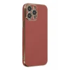 Newface Apple iPhone 15 Pro Max Kılıf Volet Silikon - Kırmızı