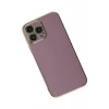 Newface Apple iPhone 15 Pro Max Kılıf Volet Silikon - Mor