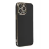 Newface Apple iPhone 15 Pro Max Kılıf Volet Silikon - Siyah
