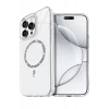 Newface Apple iPhone 15 Pro Max Live Diamond Magsafe Kapak - Şeffaf