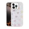 Newface Apple iPhone 15 Pro Max Lumi Desenli Kapak - Beyaz