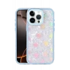 Newface Apple iPhone 15 Pro Max Lumi Desenli Kapak - Mavi
