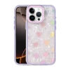 Newface Apple iPhone 15 Pro Max Lumi Desenli Kapak - Mor