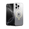 Newface Apple iPhone 15 Pro Max Pummel Shiny Magsafe Kapak - Siyah