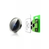 Newface Apple iPhone 15 Pro Max Raze Metal Kamera Lens - Gümüş