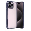 Newface Apple iPhone 15 Pro Max Razer Lensli Silikon - Lacivert