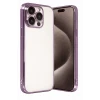 Newface Apple iPhone 15 Pro Max Razer Lensli Silikon - Mor