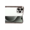 Newface Apple iPhone 15 Pro Max Razer Lensli Silikon - Titan Gri