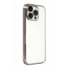 Newface Apple iPhone 15 Pro Max Razer Lensli Silikon - Titan Gri