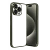 Newface Apple iPhone 15 Pro Max Razer Lensli Silikon - Yeşil