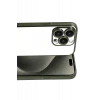Newface Apple iPhone 15 Pro Max Razer Lensli Silikon - Yeşil