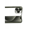 Newface Apple iPhone 15 Pro Max Razer Lensli Silikon - Yeşil