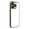 Newface Apple iPhone 15 Pro Max Razer Lensli Silikon - Yeşil