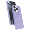 Newface Apple iPhone 15 Pro Max Regal Magsafe Standlı Kapak - Lila