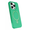 Newface Apple iPhone 15 Pro Max Regal Magsafe Standlı Kapak - Yeşil