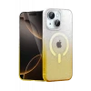 Newface Apple iPhone 15 Pummel Shiny Magsafe Kapak - Gold