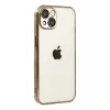 Newface Apple iPhone 15 Razer Lensli Silikon - Çöl Titanyum