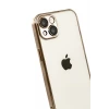 Newface Apple iPhone 15 Razer Lensli Silikon - Çöl Titanyum