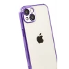 Newface Apple iPhone 15 Razer Lensli Silikon - Mor