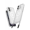 Newface Apple iPhone 16 Kılıf Enka Magsafe Silikon Kılıf - Şeffaf