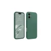 Newface Apple iPhone 16 Kılıf First Silikon - Koyu Yeşil