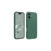 Newface Apple iPhone 16 Kılıf First Silikon - Koyu Yeşil